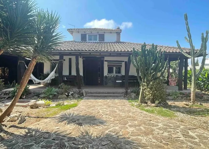 Yin Yang Beach House, El Palmar, Con Wifi A 500 M De La Playa